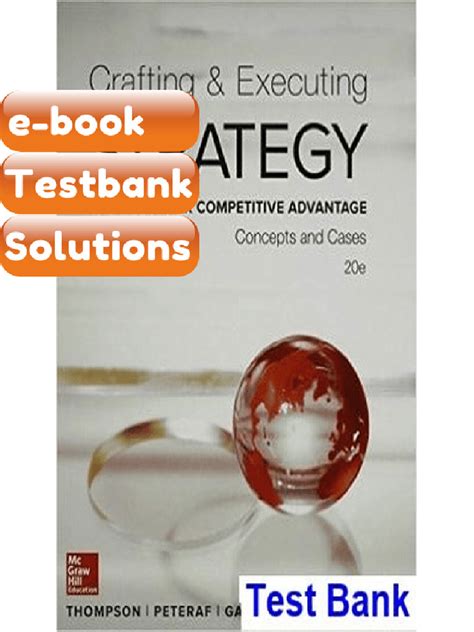 Crafting And Executing Strategy 20th Edition Pdf Download