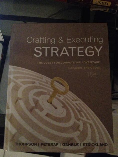 Crafting And Executing Strategy Mcgraw Hill Education