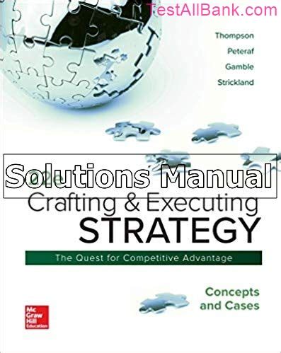 Read Online Crafting And Executing Strategy Cases Manual 