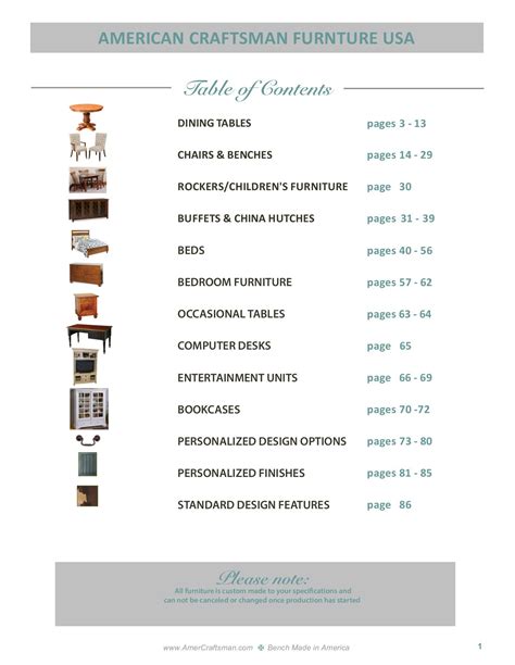 Craftsman Online Catalog