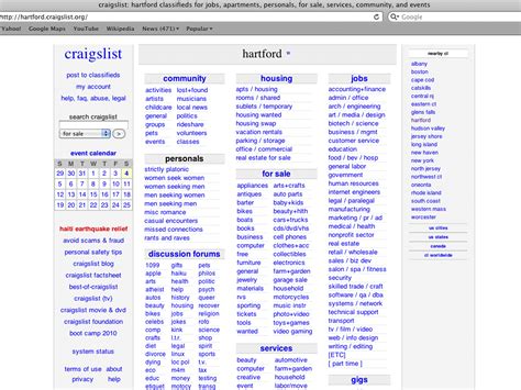 craigslist provides local classifieds and foru