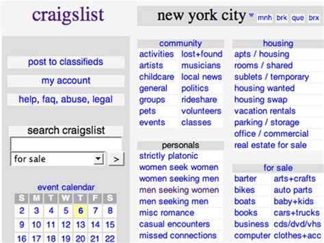 Indiana Craigslist Classifieds Use the Craigs