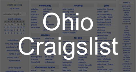 craigslist of ohio