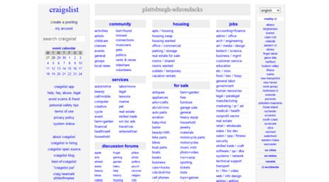 Craigslist Plattsburgh Ny