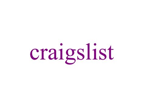 Go to the Craigslist Search Engine bar abo