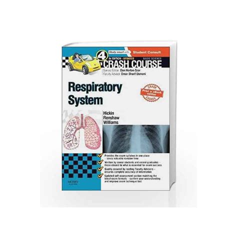 Read Online Crash Course Respiratory System Updated Print Ebook Edition 4E 