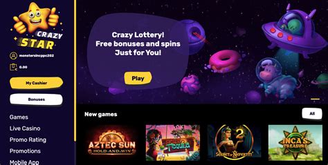 crazystar casino registration