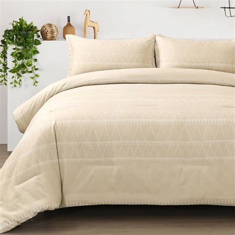 cream colored comforter