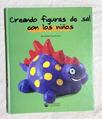 creando figuras de sal con los ninos