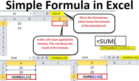 Create A Simple Formula In Excel Microsoft Support Using Formulas Worksheet - Using Formulas Worksheet