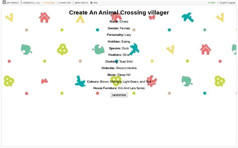 Create An Animal Perchance Generator Create Your Own Animal - Create Your Own Animal