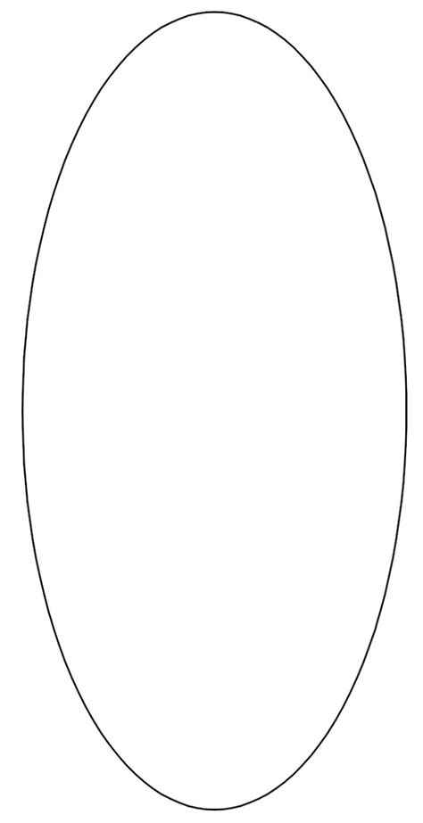 Create And Print Full Scale Oval Templates Metric Oval Shapes To Print - Oval Shapes To Print
