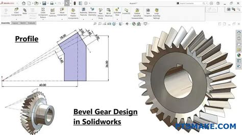 Create Bevel Gears Deignspark