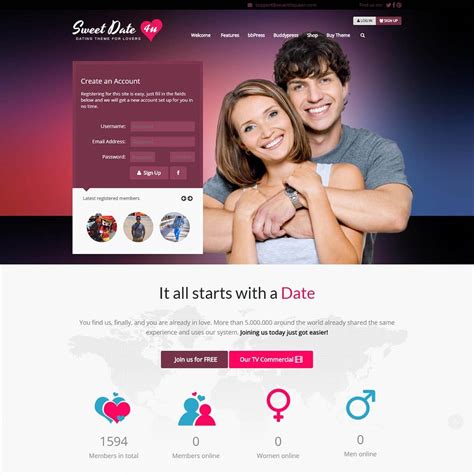 create dating site with buddypress