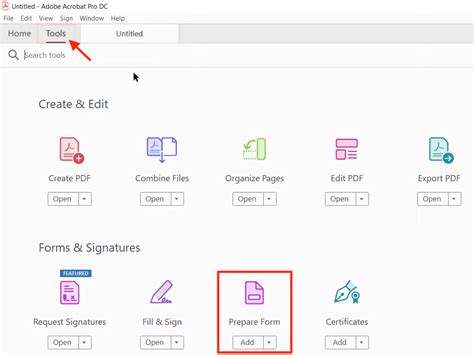 create digital signature block in pdf