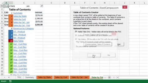 Create Excel Table Of Contents With Hyperlinks To Learning Links Inc Worksheet Answers - Learning Links Inc Worksheet Answers