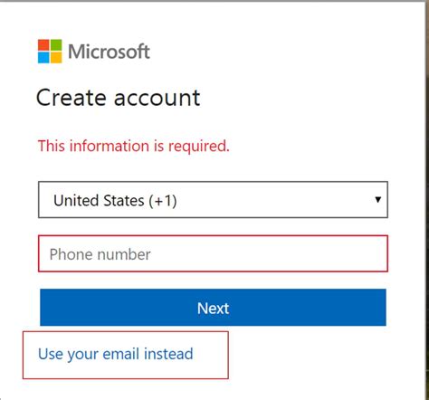 Create Hotmail Account