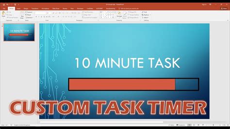 create timer in powerpoint