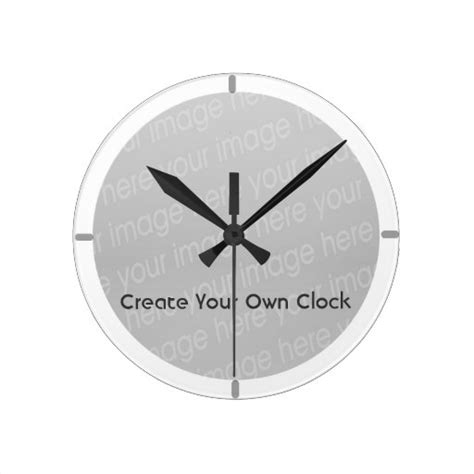 Create Your Own Clock Style 9 130138 Square Clock Face Template - Square Clock Face Template