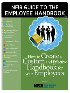 Read Online Create Custom And Effective Handbook Nfib 