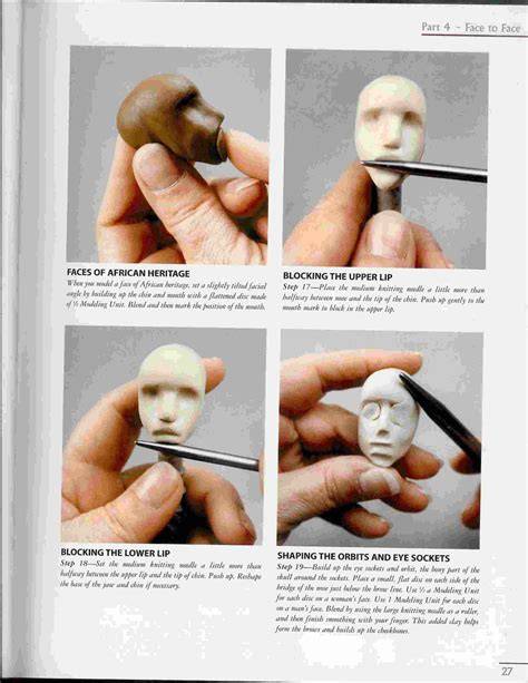 creating lifelike figures in polymer clay tools an