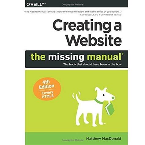 Read Online Creating A Website The Missing Manual 