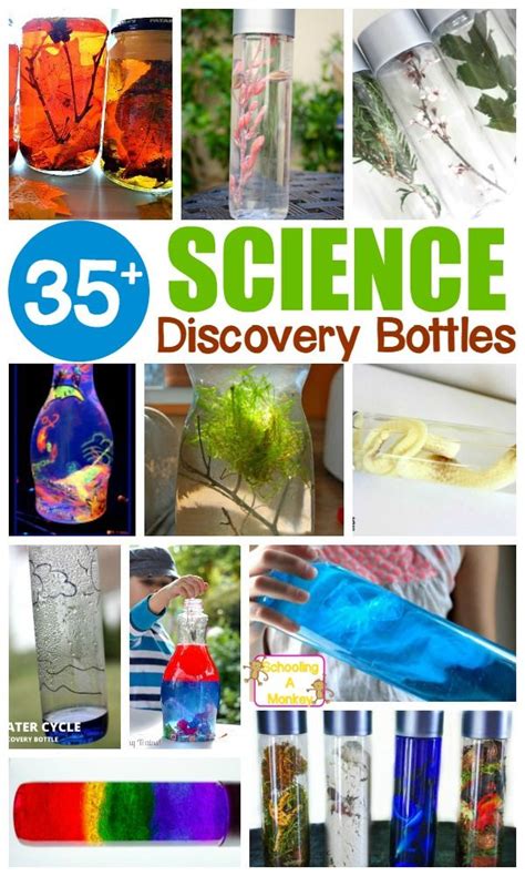 Creative And Educational Science Discovery Bottles Steamsational Water Bottle Science - Water Bottle Science