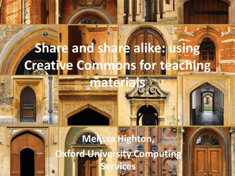 Creative Commons Share Alike 30
