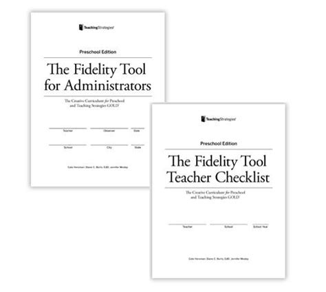 Creative Curriculum Fidelity Checklist