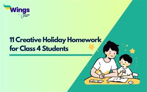 Creative Holiday Homework For Class 6