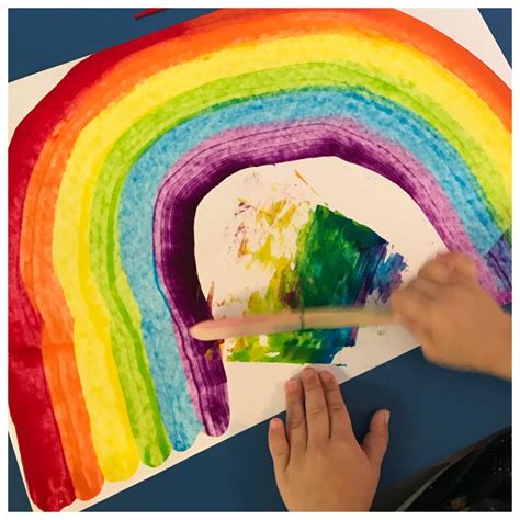Creative Preschool Rainbow Art Project For Kids Rainbow Science Activities For Preschoolers - Rainbow Science Activities For Preschoolers