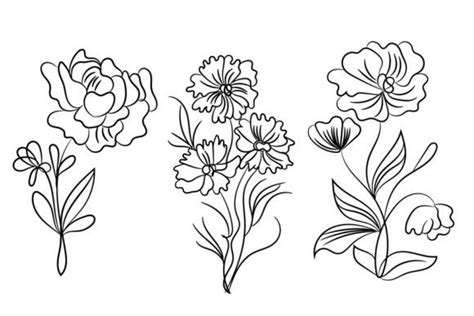 Creative Simple Flower Designs For Pencil Drawing