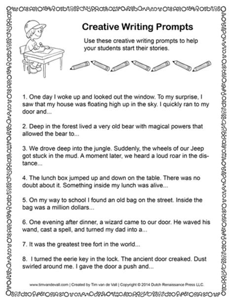 Creative Writing Activities For 7 Year Olds Writing For 7 Year Olds - Writing For 7 Year Olds