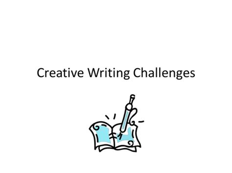 Creative Writing Challenges Tes Creative Writing Challenges - Creative Writing Challenges