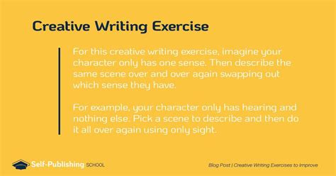 Creative Writing Description Exercises Gabe Slotnick Descriptive Writing Exercises - Descriptive Writing Exercises