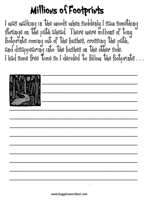 Creative Writing Exercises Year 8 Four Part Writing Exercises - Four Part Writing Exercises