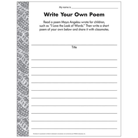 Creative Writing Poetry Exercises Royal Home Builders Inc Poetry Writing Exercises - Poetry Writing Exercises