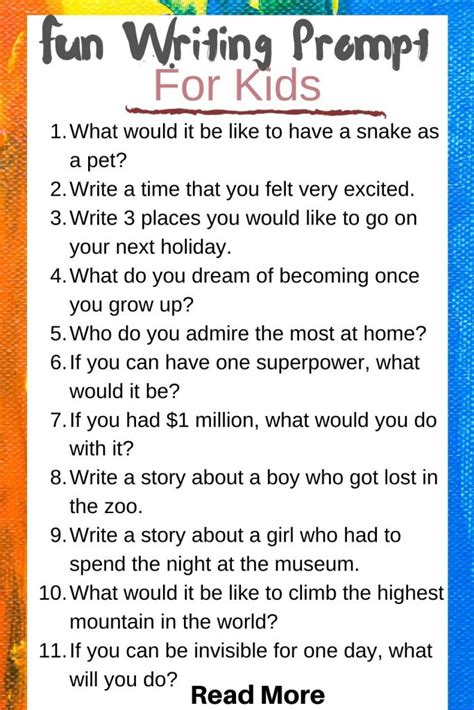 Creative Writing Prompts For 4th Grade Get Top 4th Writing Prompts - 4th Writing Prompts