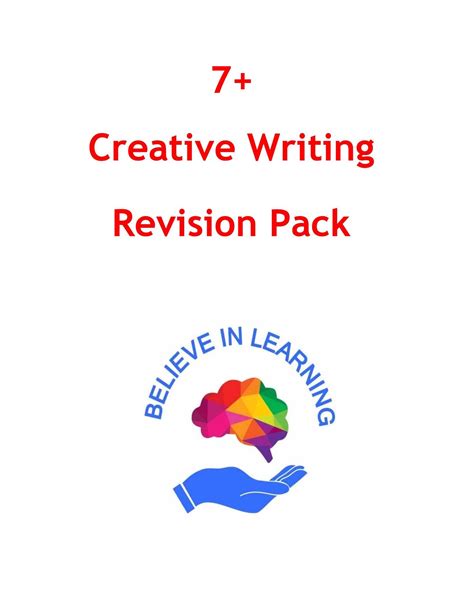 Creative Writing Revision Exercises Kidlit Creative Writing Revision Exercises - Creative Writing Revision Exercises
