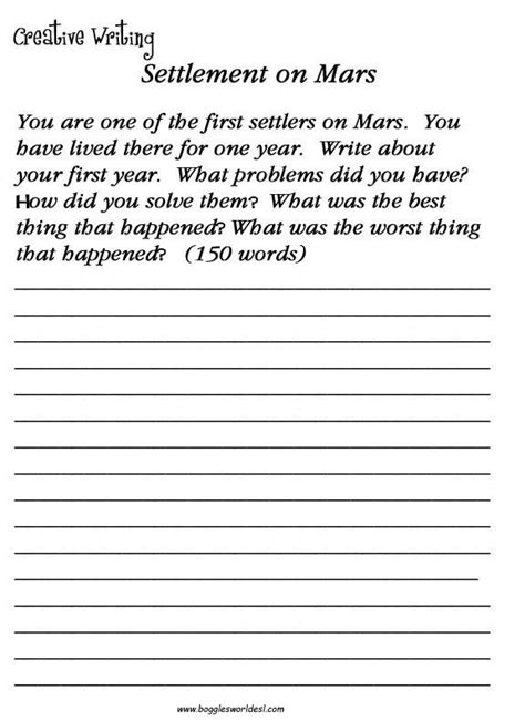 Creative Writing Worksheet For Grade 8 10th Grade Reflection Worksheet - 10th Grade Reflection Worksheet