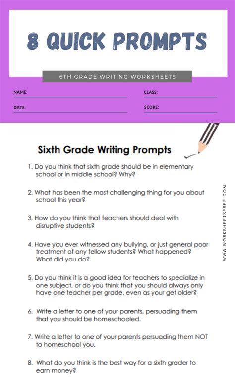 Creative Writing Worksheets 6th Grade Pest Control Writing Worksheets For 6th Grade - Writing Worksheets For 6th Grade