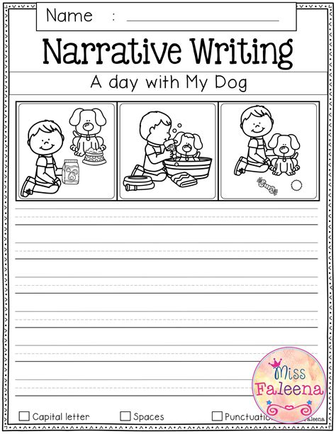 Creative Writing Worksheets Grade 2 Narrative Essay Worksheet Grade 2 - Narrative Essay Worksheet Grade 2
