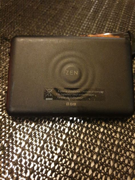 creative zen 8gb for sale eBay