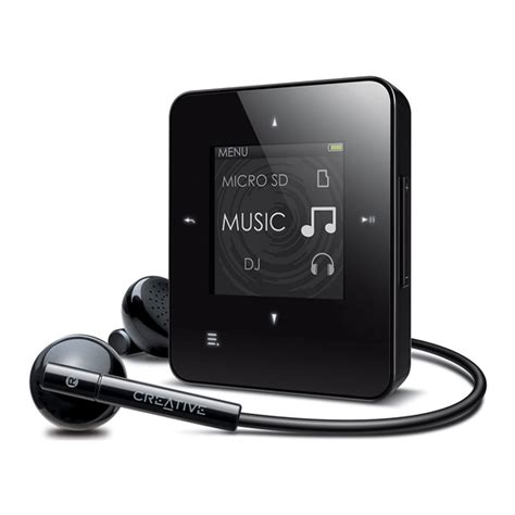Download Creative Zen M100 User Guide 