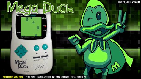 creatronic mega duck emulator s