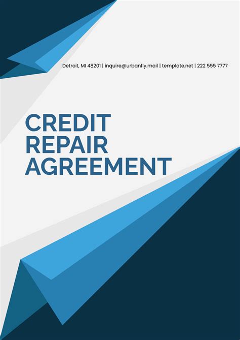 Credit Repair Template