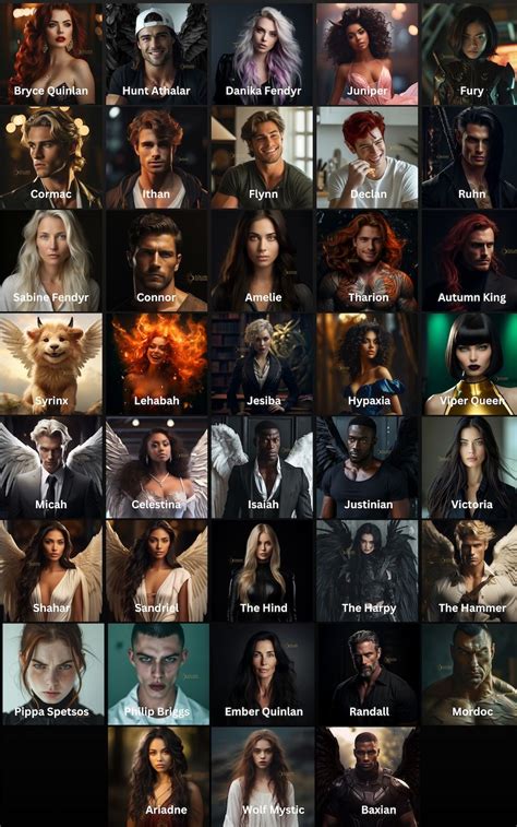 Crescent City Characters