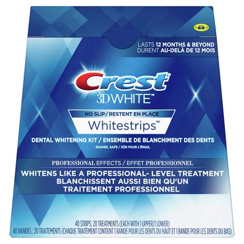Crest 3d Effet Professionnel   Bandes Crest 3d White Whitestrips Effet Professionnel - Crest 3d Effet Professionnel