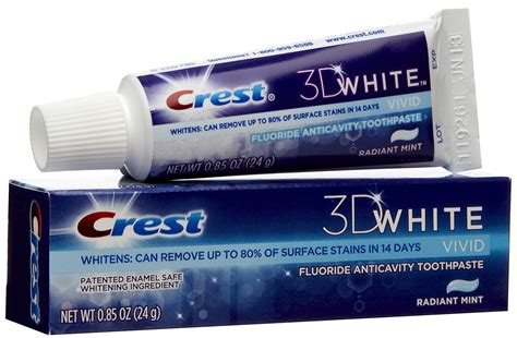 Crest 3d White Dentifrice Prix   Crest 3dwhitestrips 1 Hour Express Led Light Oral - Crest 3d White Dentifrice Prix