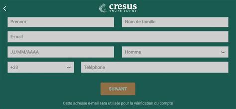 cresus casino mail